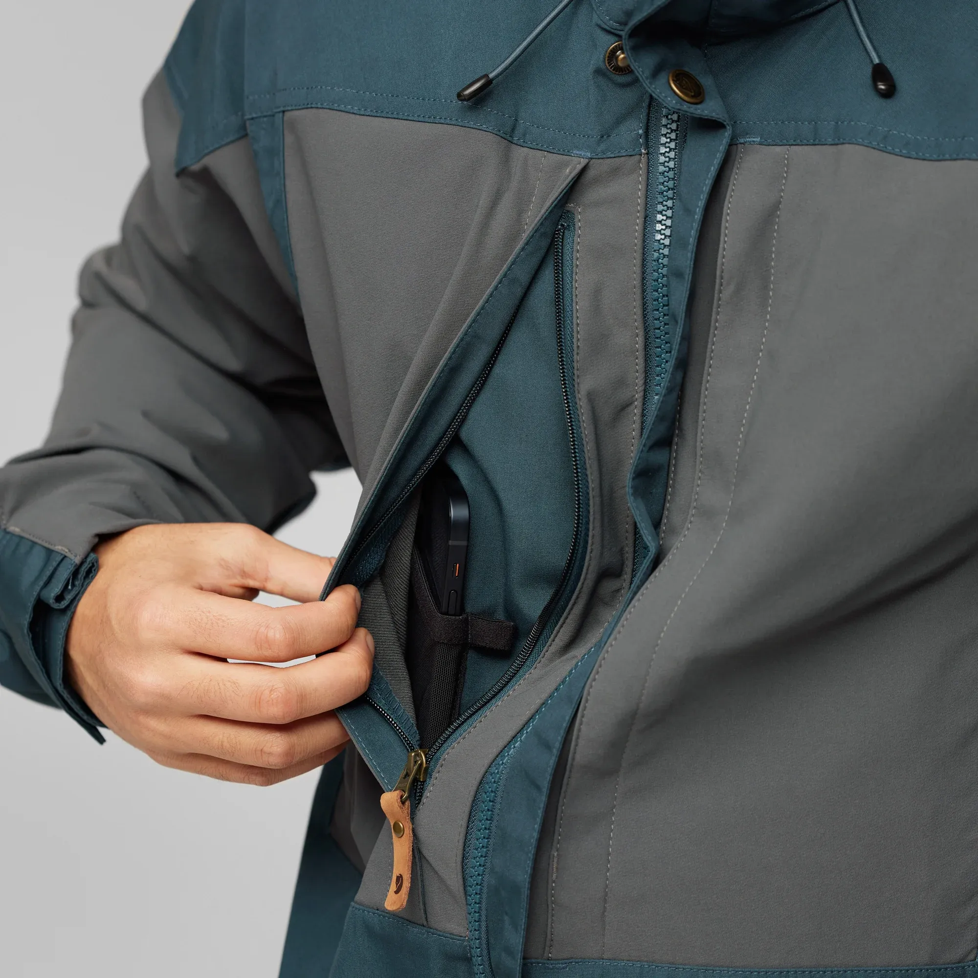 Fjällräven Men's Keb Jacket Dark Navy/Uncle Blue