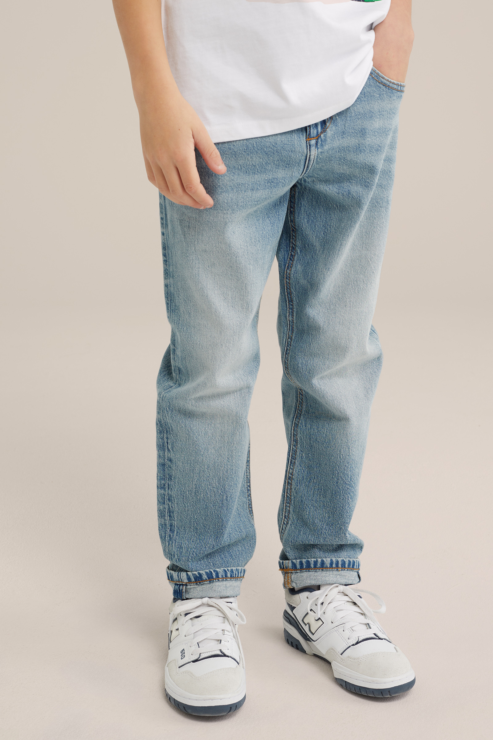 Jongens regular fit jeans Blue Ridge Lichtblauw