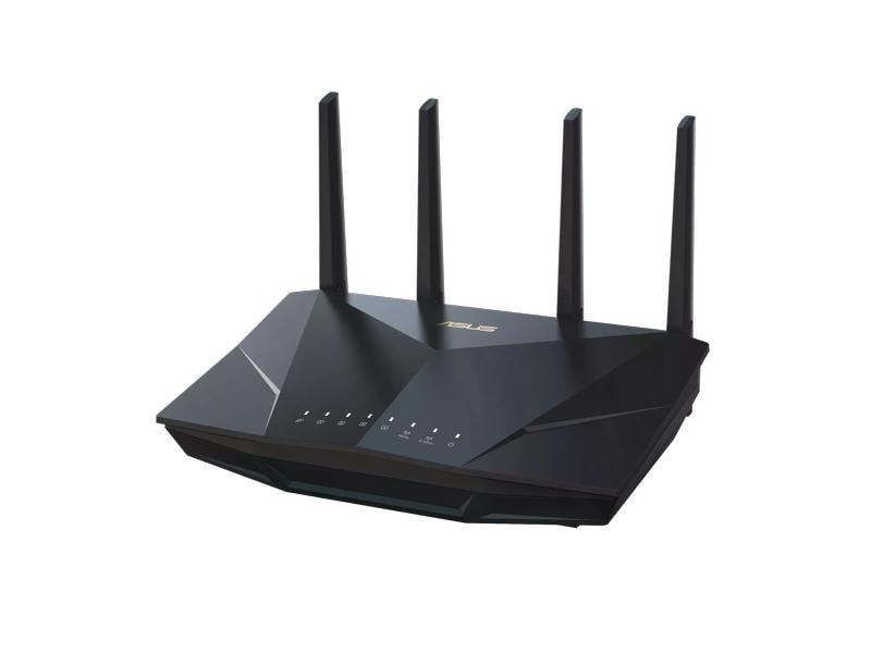 ASUS Dual-Band WiFi Router RT-AX5400 AX5400 Dual Band WiFi 6 (802.11ax) Extendable Router, integriertes VPN, AiProtection Pro Netzwerksicherheit, Kindersicherung, Instant Guard, AiMesh-kompatibel