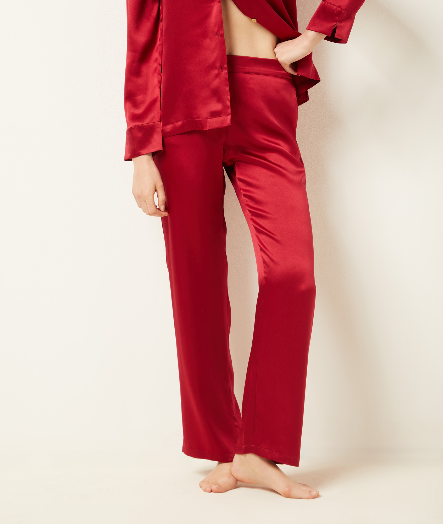 Pantalon de pyjama en soie