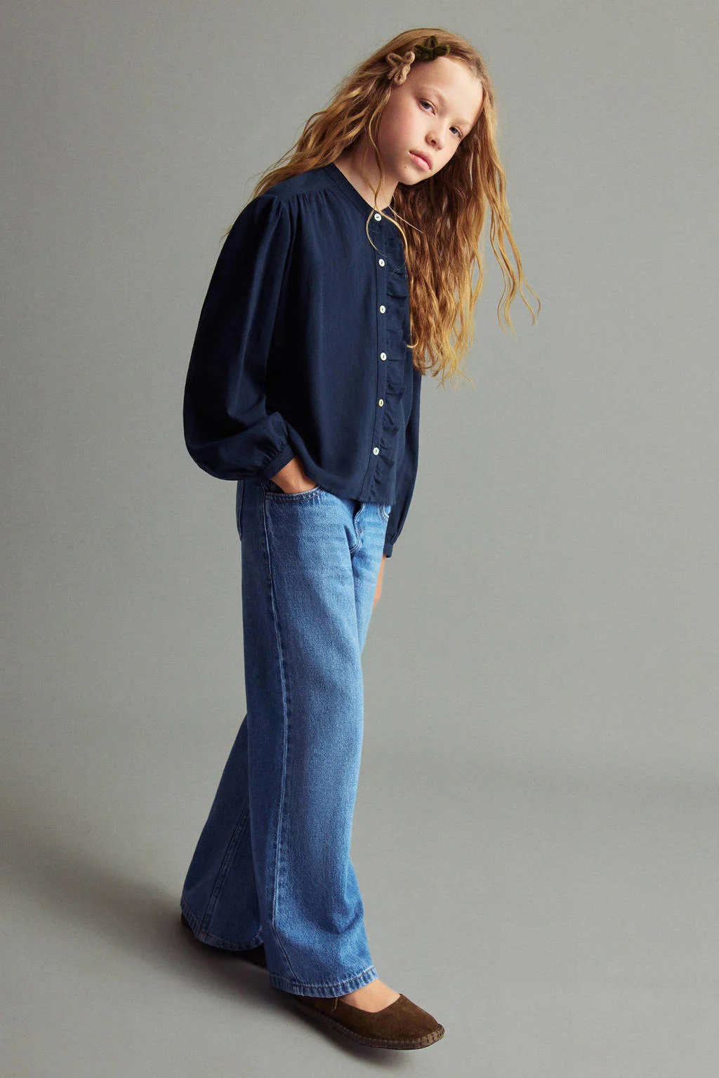 Mango Kids blouse marine
