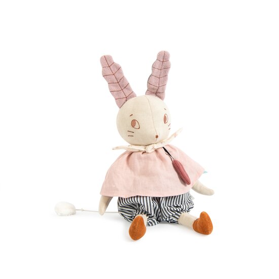 Après la Pluie Poupée musicale   Lapin        de               Moulin Roty