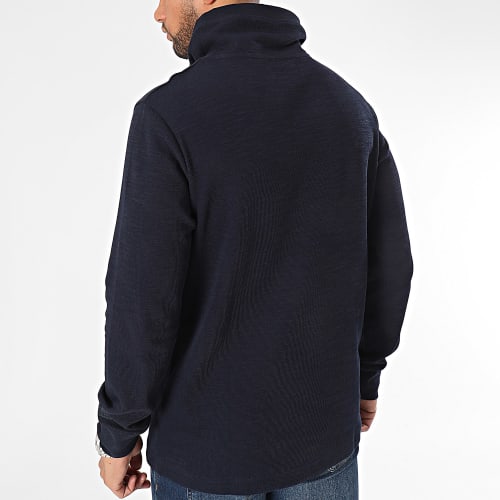 Sweat Manches Longues Col Amplified 1037847-XX-10 Bleu Marine Chiné