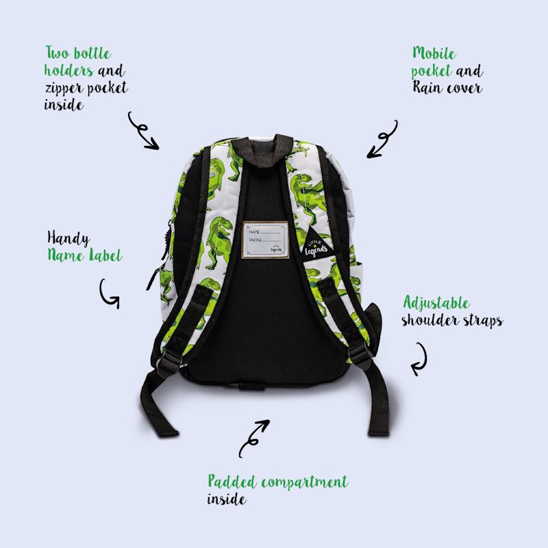 Little Legends Backpack L Dino