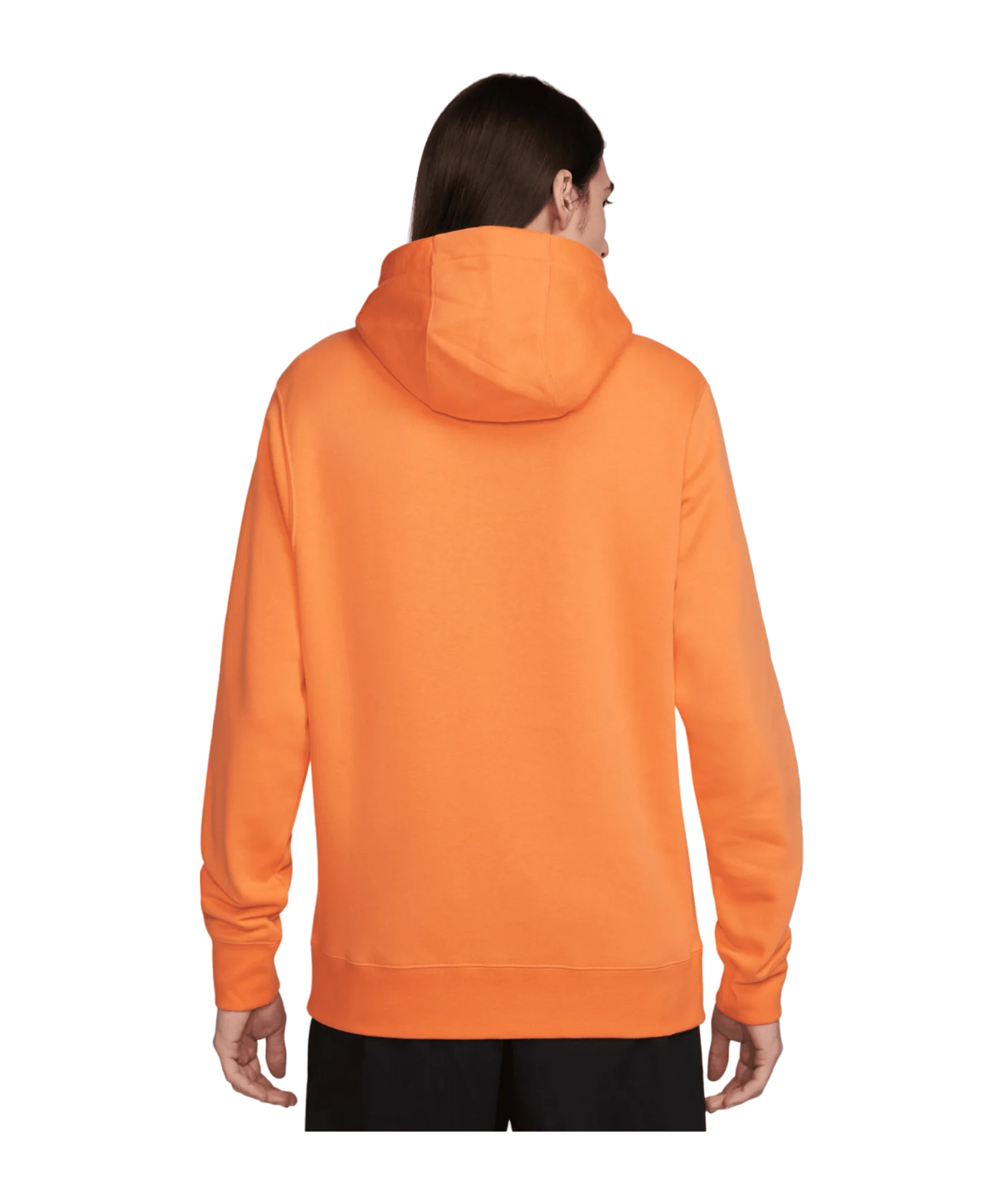 Nike Club Fleece Hoody Orange F885