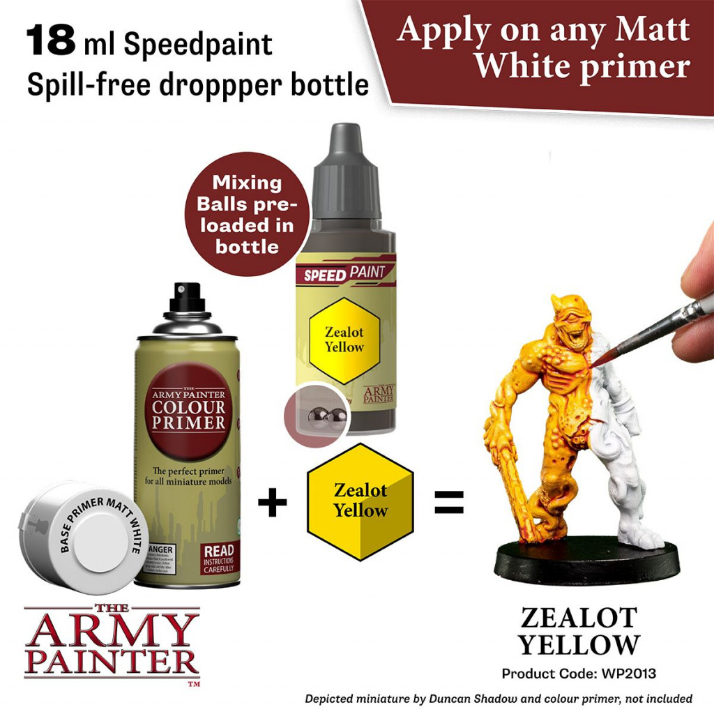 Army Painter - Speedpaint Zealot Yellow
