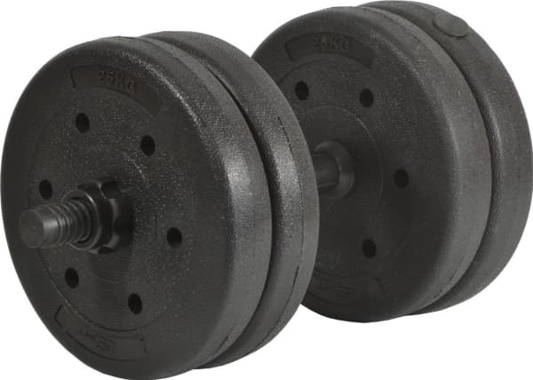 Dumbbell Eb Fit B/Box bitumen 1 x 10 kg