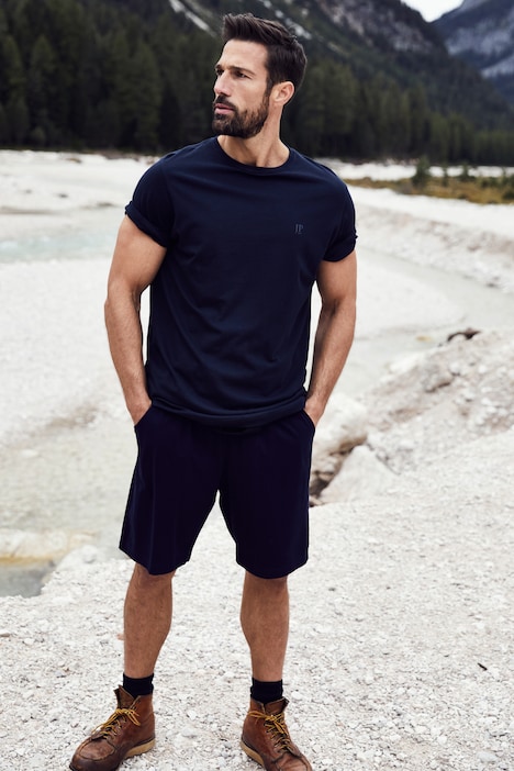 JP 1880 T-Shirts, Basic, 2er-Pack, Rundhals, bis 8XL