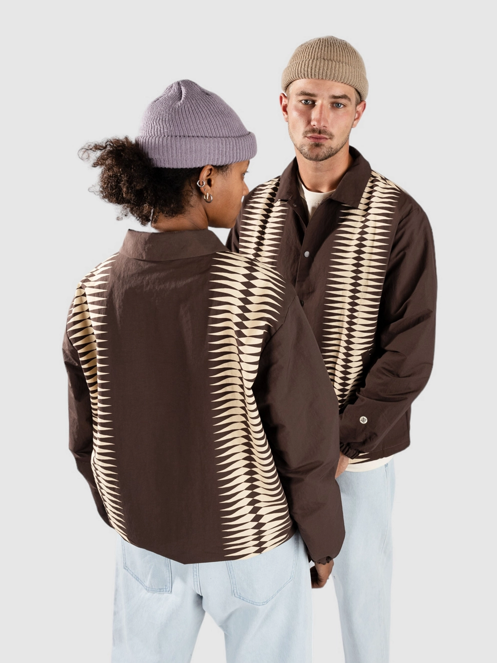 Stance Coaches Jacket darkbrown