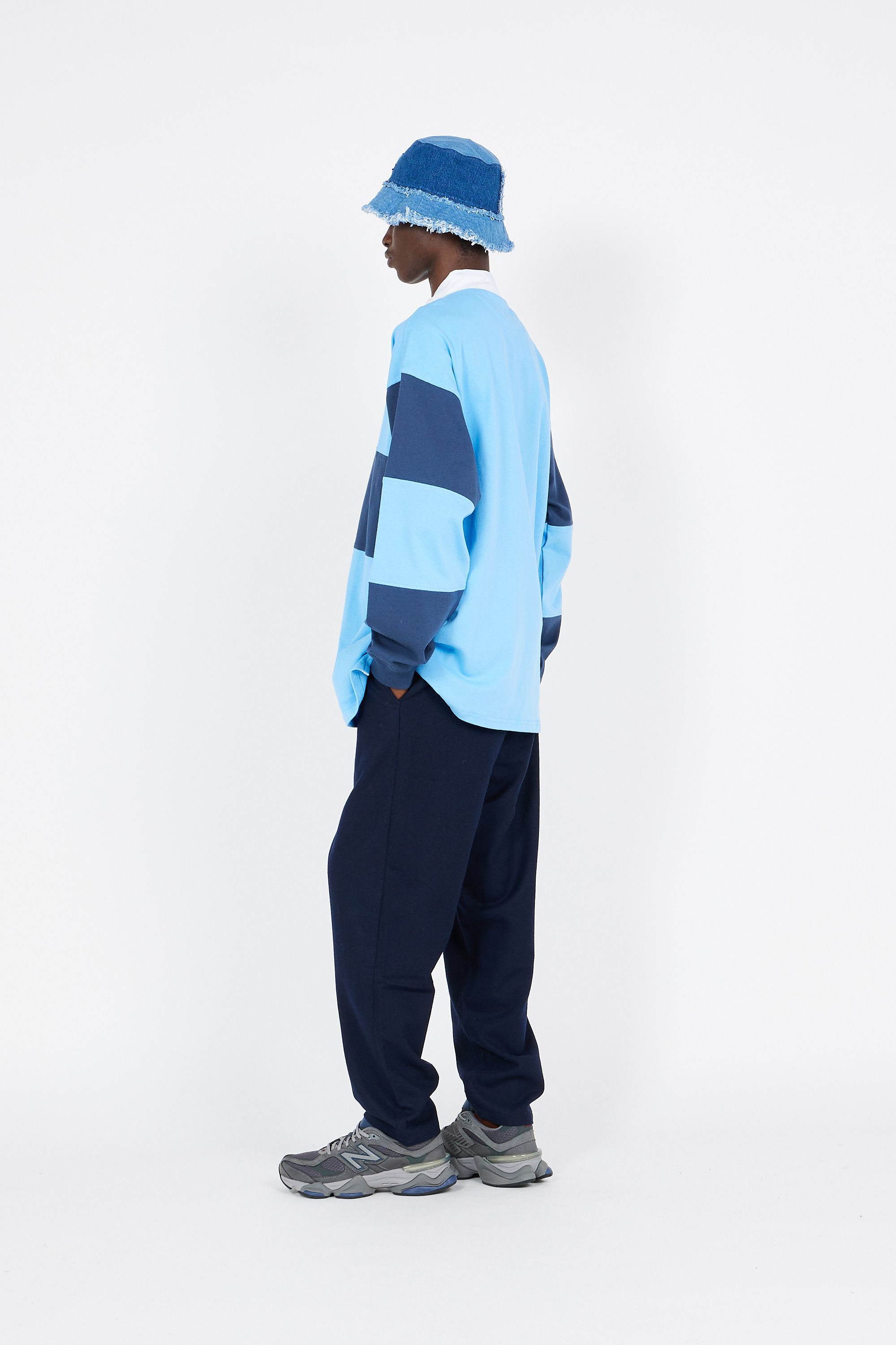 CONVERSE Polo ALL STAR LS Bleu