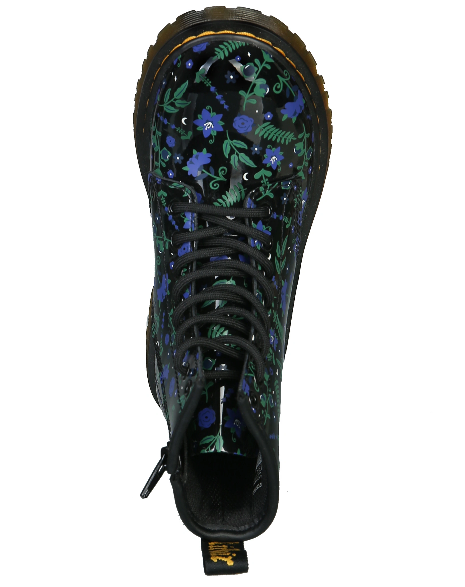 Schnürstiefel J MYSTIC GARDEN in black/blue/green
