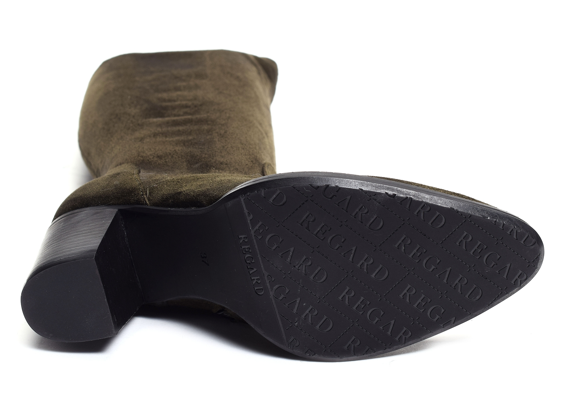 Suede kaki