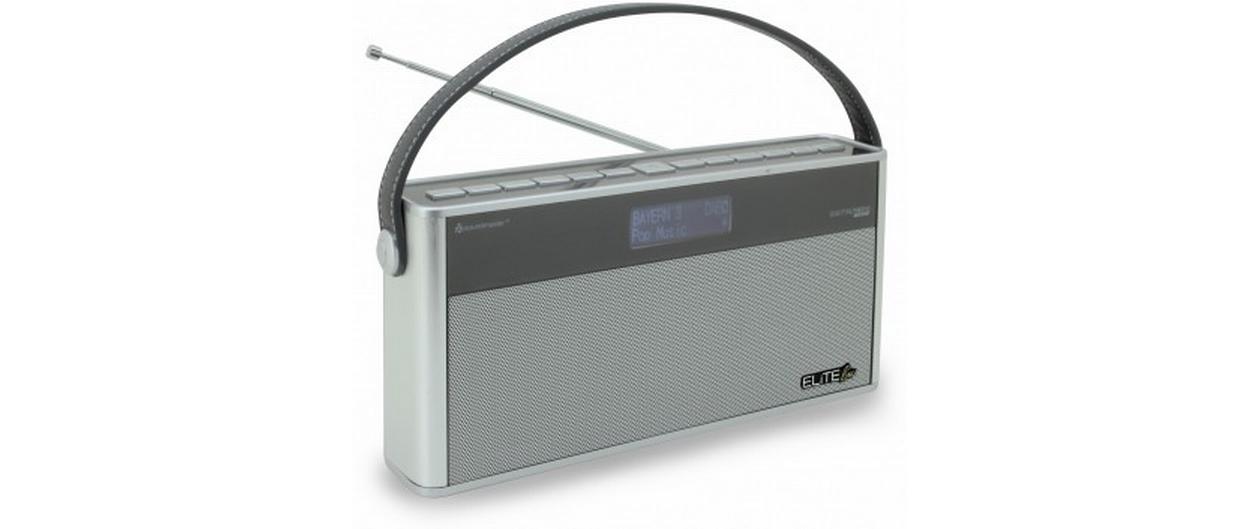 DAB+ Radio DAB750SI Silber<br>DAB+/UKW Digitalradio mit Bluetooth und eingebautem Akku
