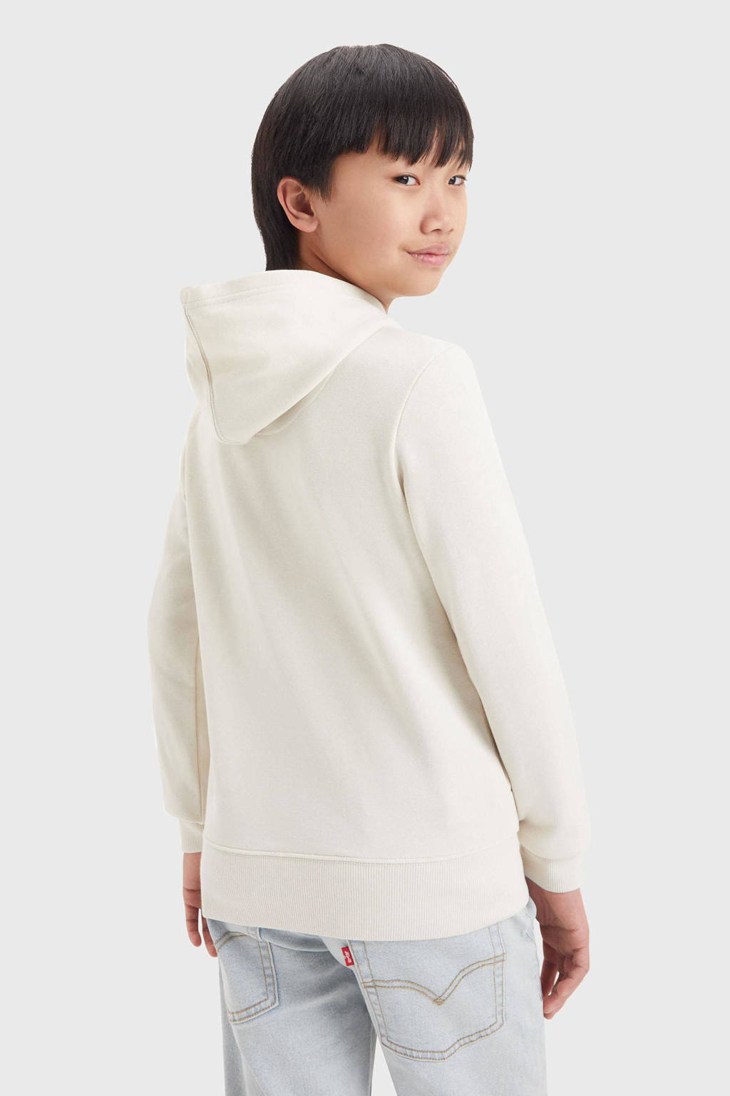 Levi's hoodie met printopdruk beige/multi