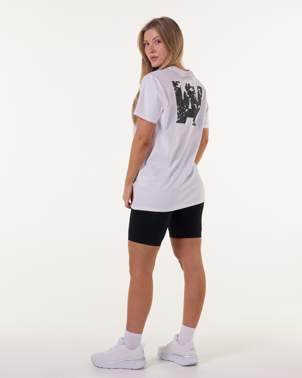 AWARE Logo Tee White