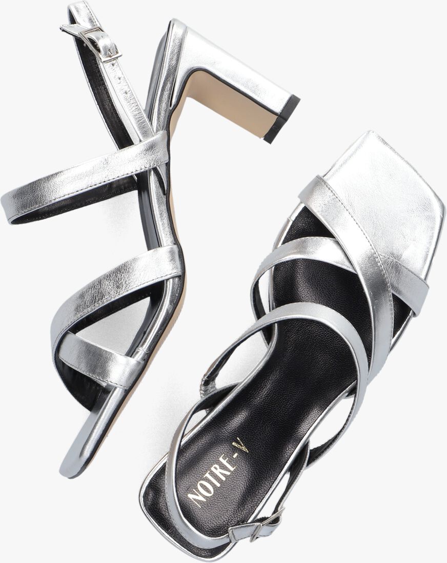 NOTRE-V zilveren notre-v sandalen 12371