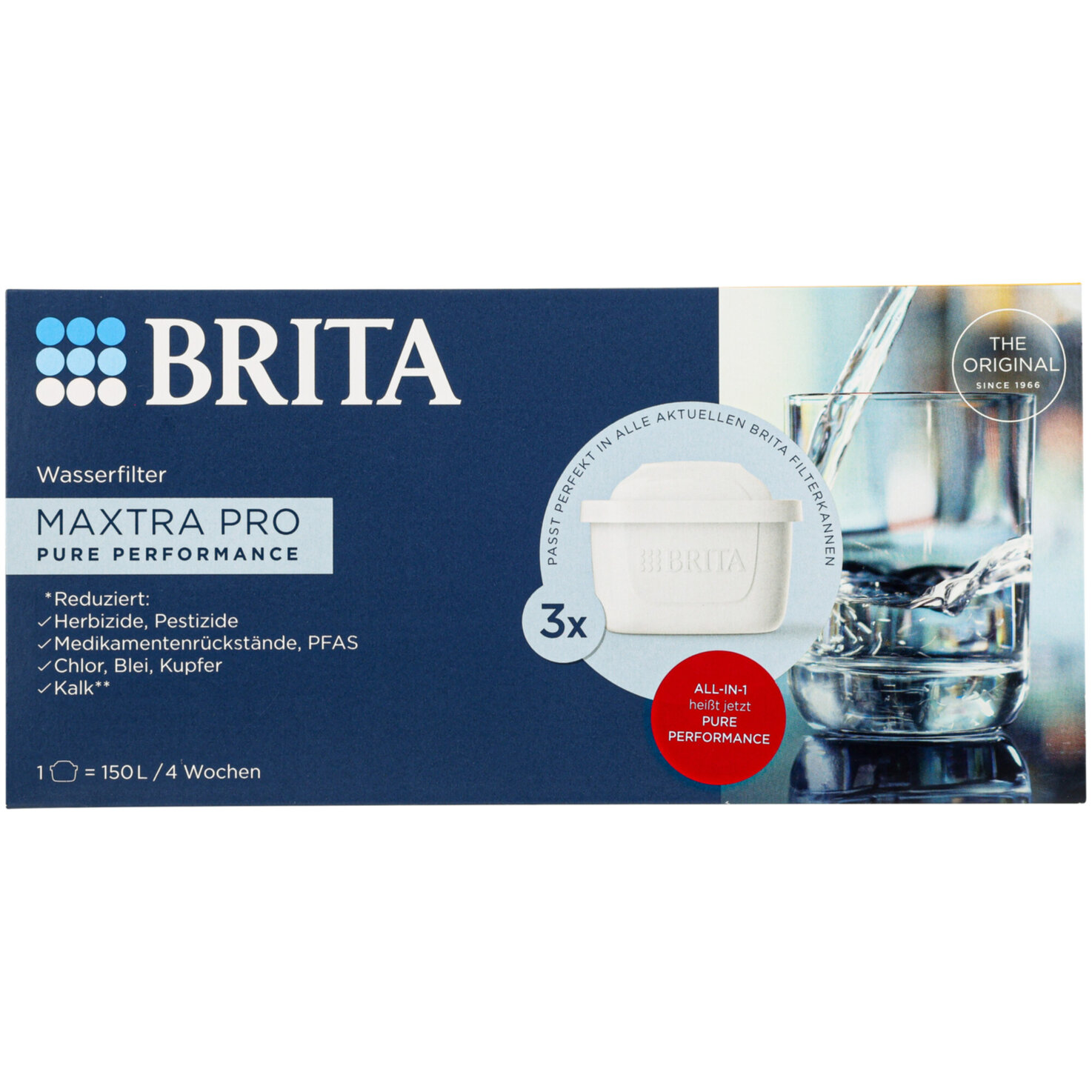 Brita Kartusche Maxtra Pro Pure Performance 3 Stück
