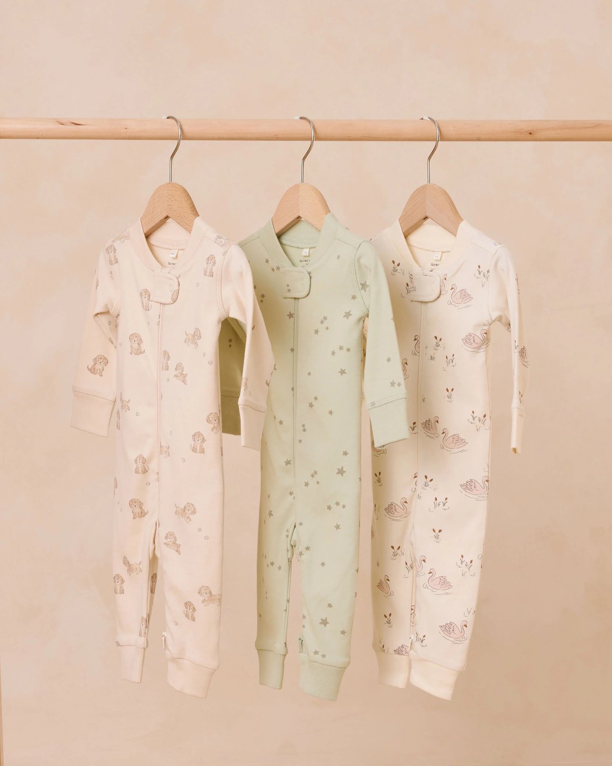 Pysj med to-veis Glidelås – Øko Bomull | Zip Longsleeve Sleeper