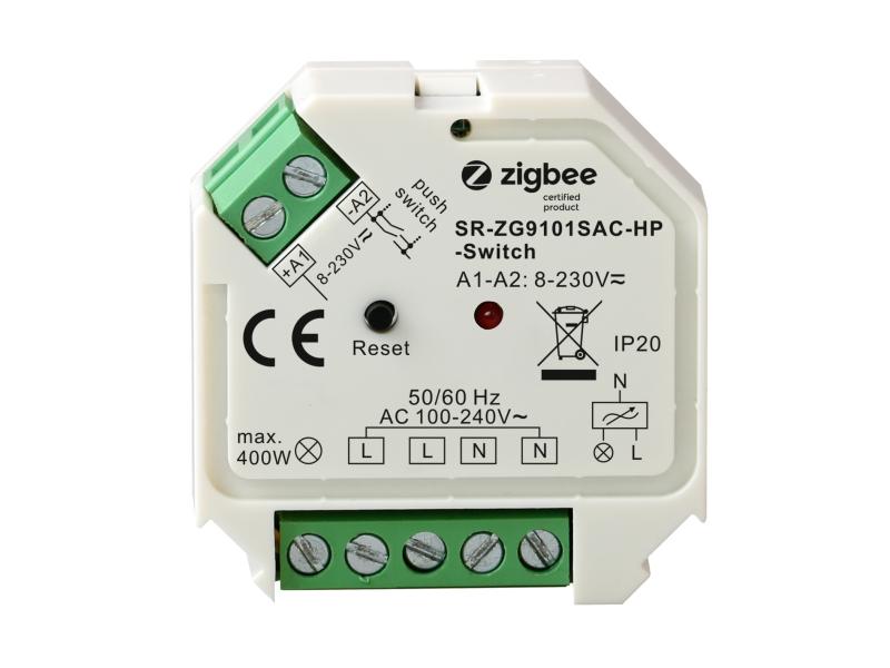 Sunricher Funk-Schaltaktor ZigBee 3.0 400 W Philips hue kompatibler UP-Schaltaktor