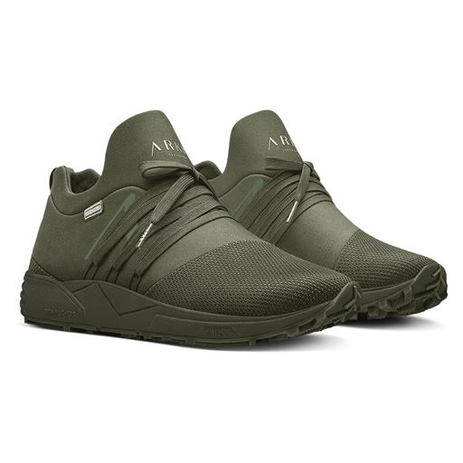 ARKK Copenhagen Raven Mesh HL S-E15 Vibram Sneakers, Dark Army, 41