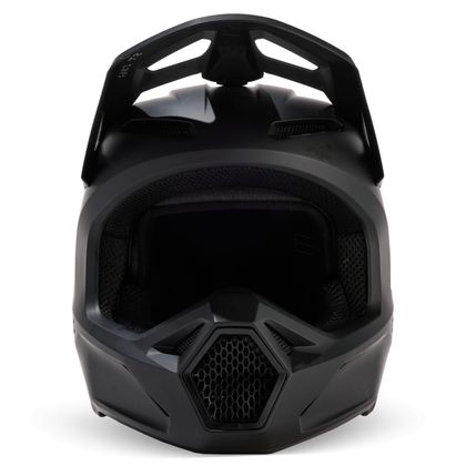 Casque cross Fox V1 - SOLID 2024 - Noir