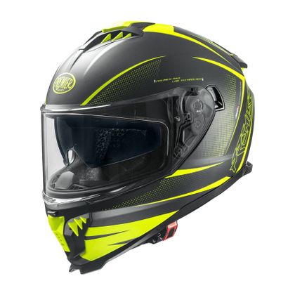 Casque Premier TYPHOON - FR Y9 BM - Noir / Jaune