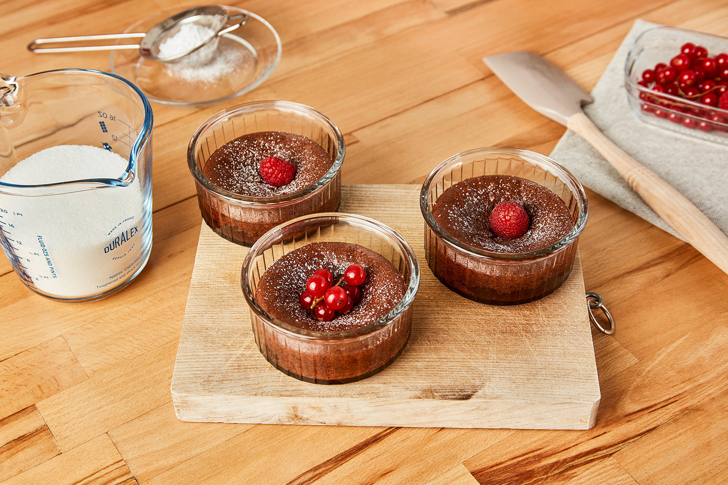 Ramequin en verre transparent Ovenchef® (lot de 4)