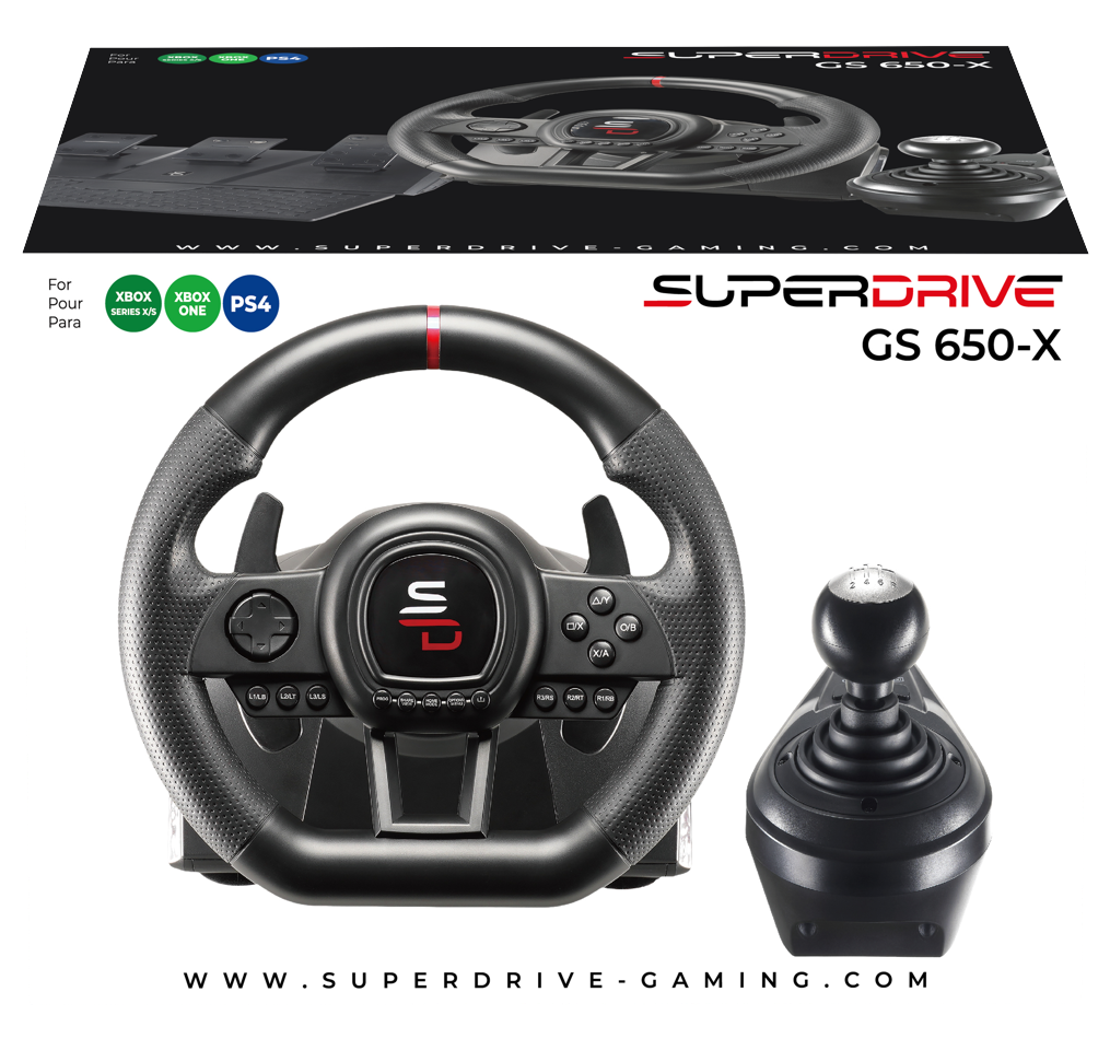 Subsonic Superdrive GS 650-X (PS4 / XBOX)