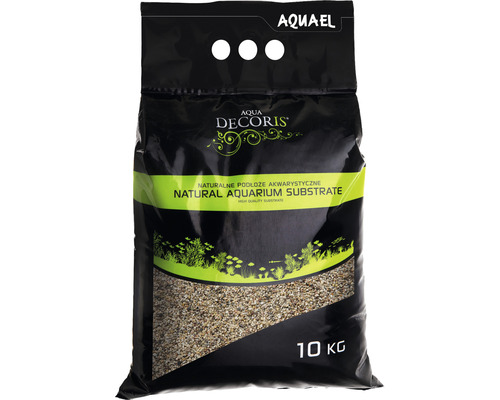 Aquariumgrind, substraat AQUAEL naturel veelkleurig 1,4-2 mm 10 kg