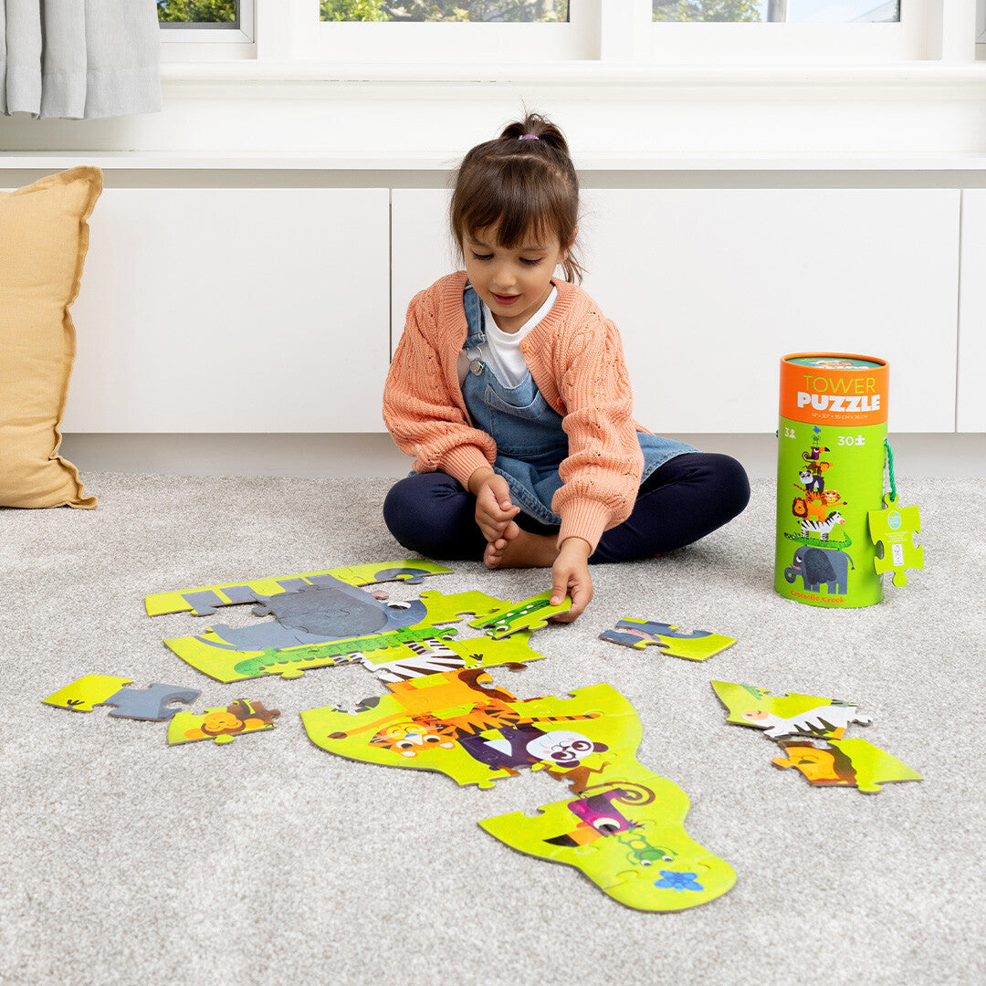 Crocodile creek puzzel jungle - 30st
