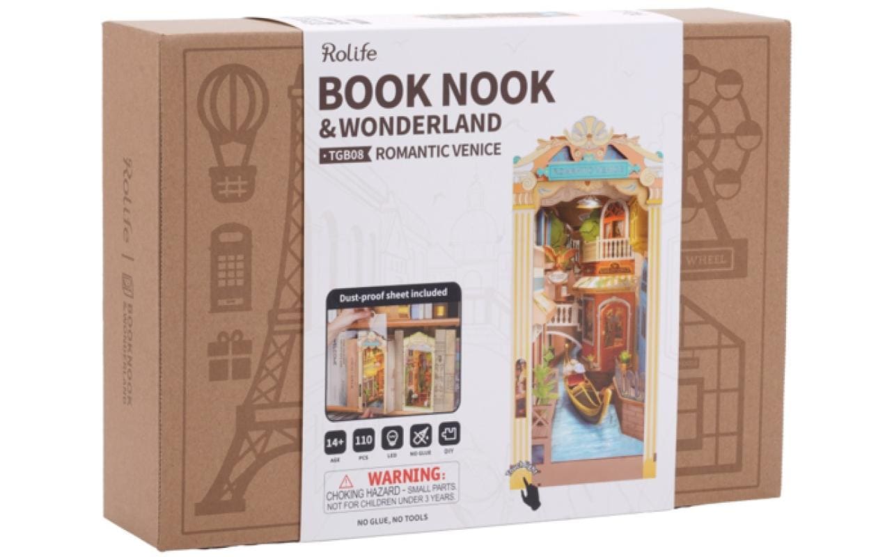 Bausatz Romantic Venice3D-Holzpuzzle aus 110 Holzteilen