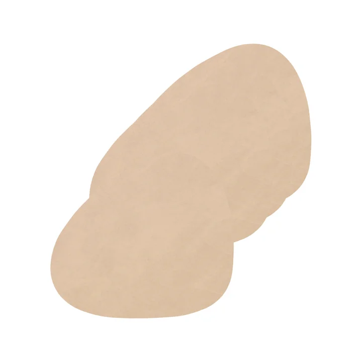 Lind DNA - Glasuntersetzer Curve, Nupo sand (4er-Set)
