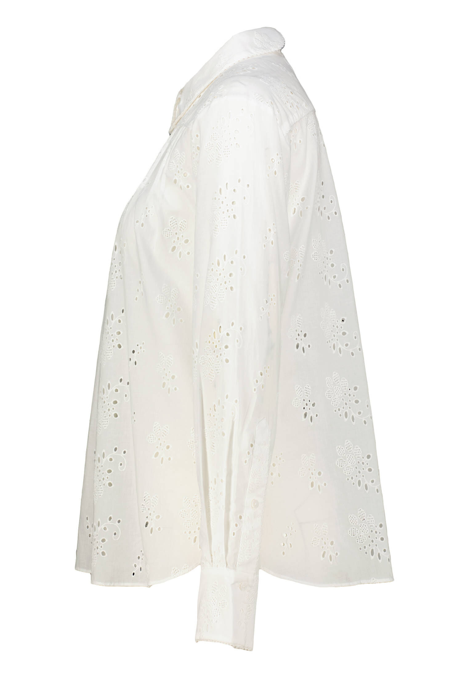 Dorothee Schumacher| Damen Spitzenbluse EMBROIDERED EASE BLOUSE Langarm