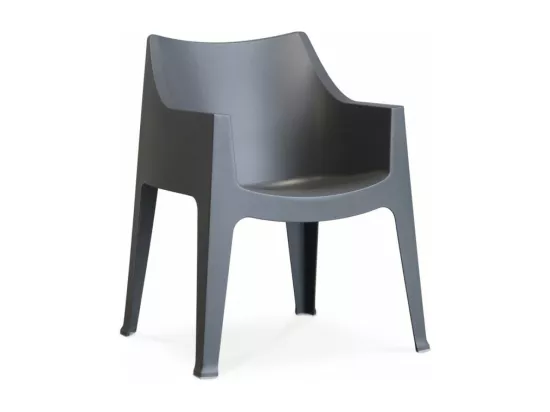 Chaise fauteuil d'intérieur et d'extérieur avec accoudoirs Geranio