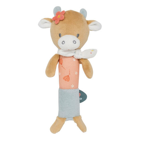 Peluche cri-cri Mila la vache multicolore - NATTOU