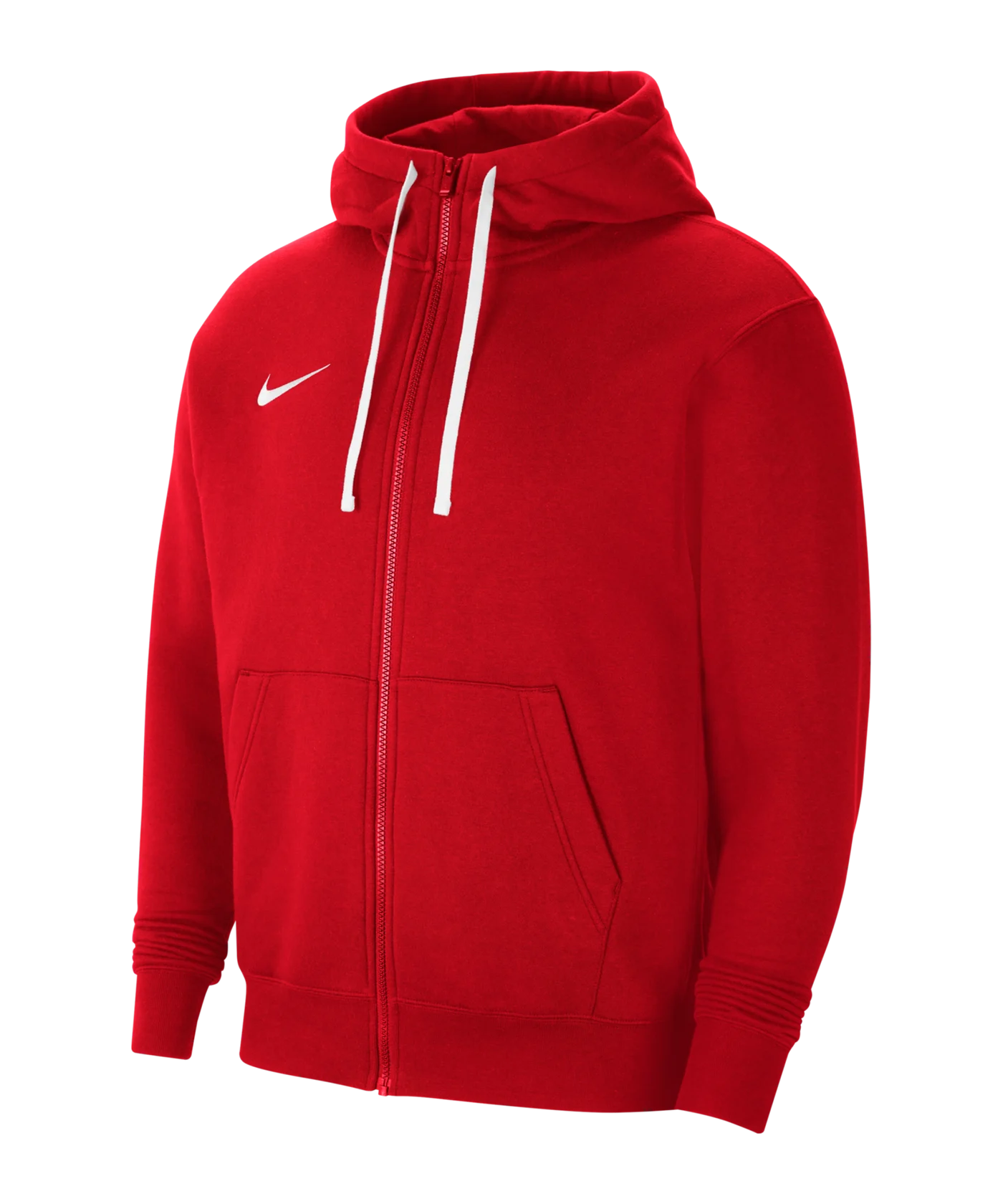 Nike Park 20 Fleece Kapuzenjacke Rot Weiss F657