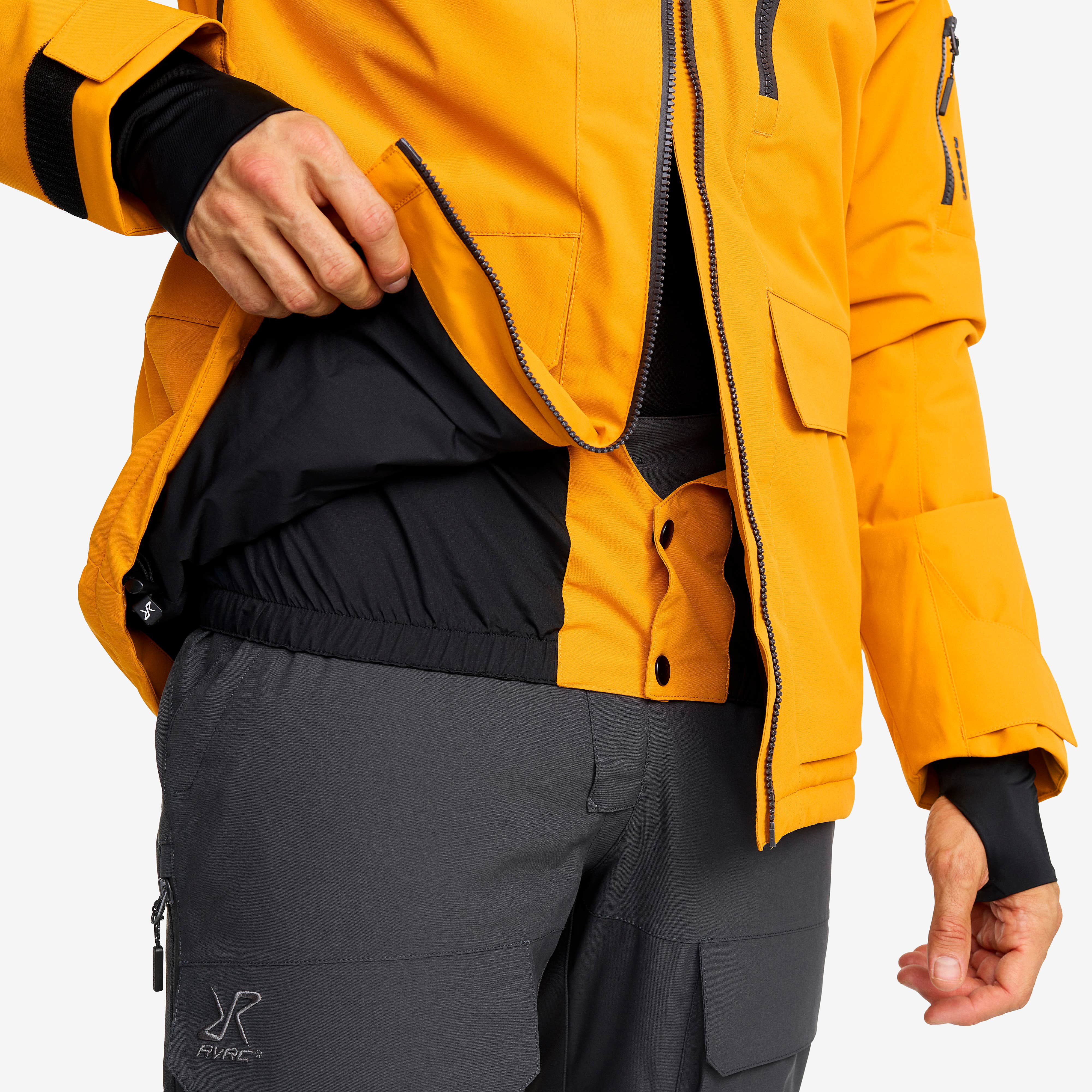Halo 2L Insulated Ski Jacket Herre Golden Yellow
