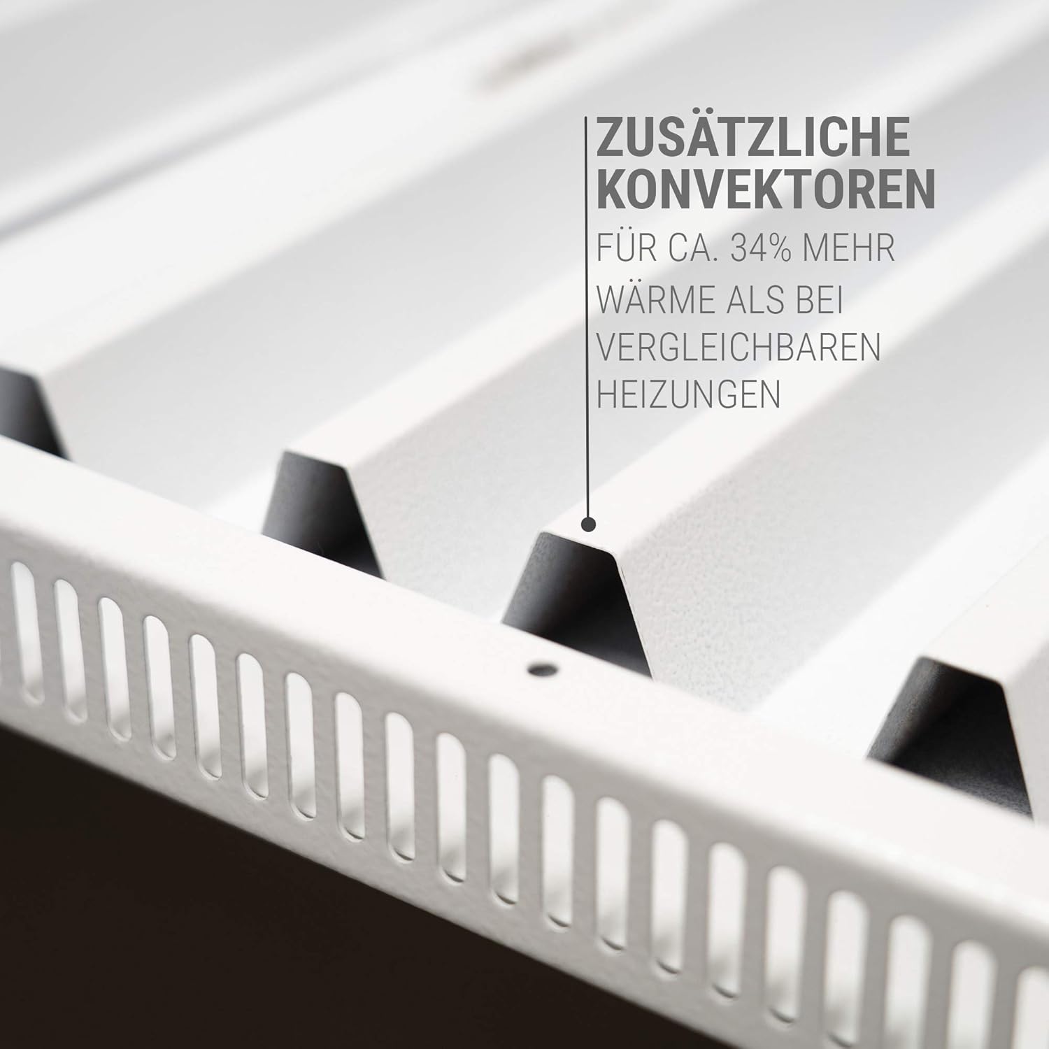 VASNER Konvi RX Funk Hybridheizung Elektroheizung weiß – Hybrid Infrarotheizung mit Funksystem, 600 – 1200 Watt, elektrische Heizung Infrarot + Konvektion, Funkheizung, 3 J. Garantie (900 Watt)