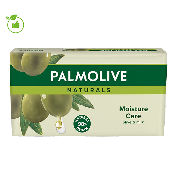 Savon de toilette Palmolive olive et lait 90 g, lot de 6 savonnettes