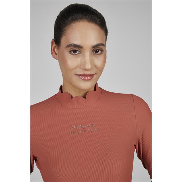 Shirt Pikeur Selection Rib Donkeroranje