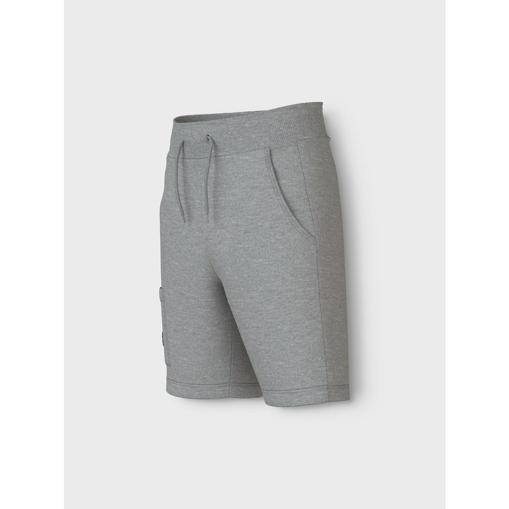 Køb Name It Grey Melange Vivasse Lange Sweat Shorts