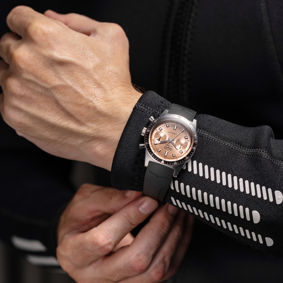 Vulcain Skindiver Chronograph Salmon Limited Edition