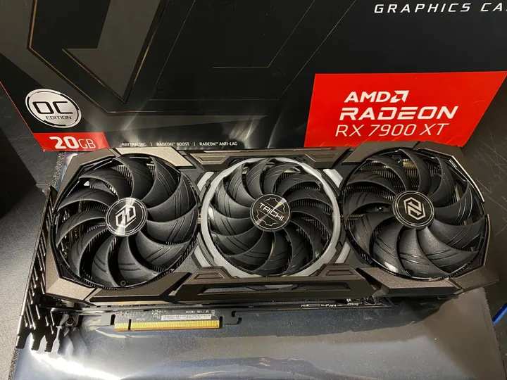 [OUTLET] - ASRock Radeon RX 7900 XT 20GB - grafikkort - Radeon RX 7900 XT - 20 GB GDDR6 - PCIe 4.0 x16 - HDMI, 3 x DisplayPort