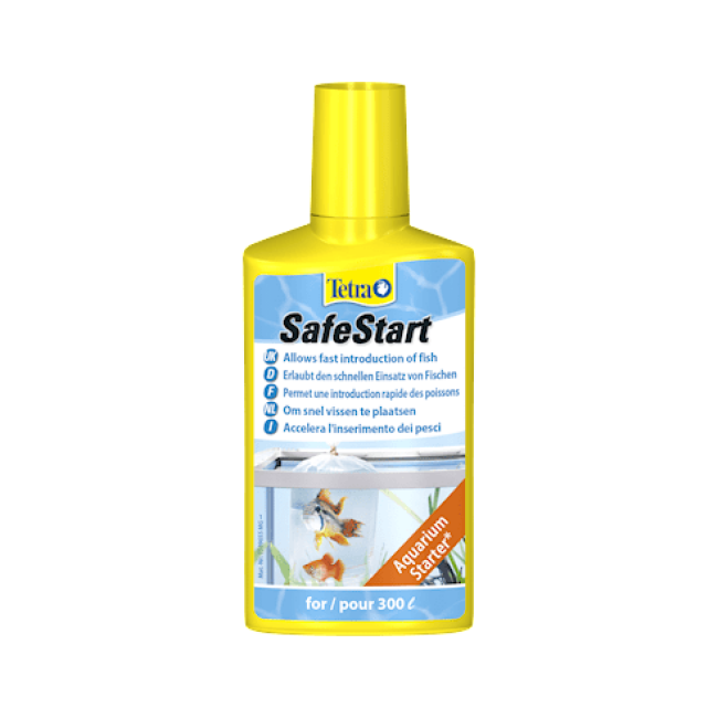 Ensemencement Tetra aqua SafeStart pour aquarium
