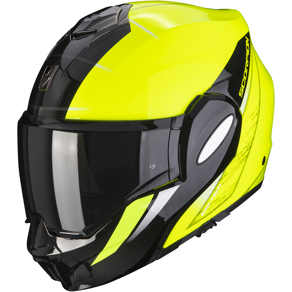 Scorpion - Casque Exo-Tech Evo Primus Jaune fluo / Noir