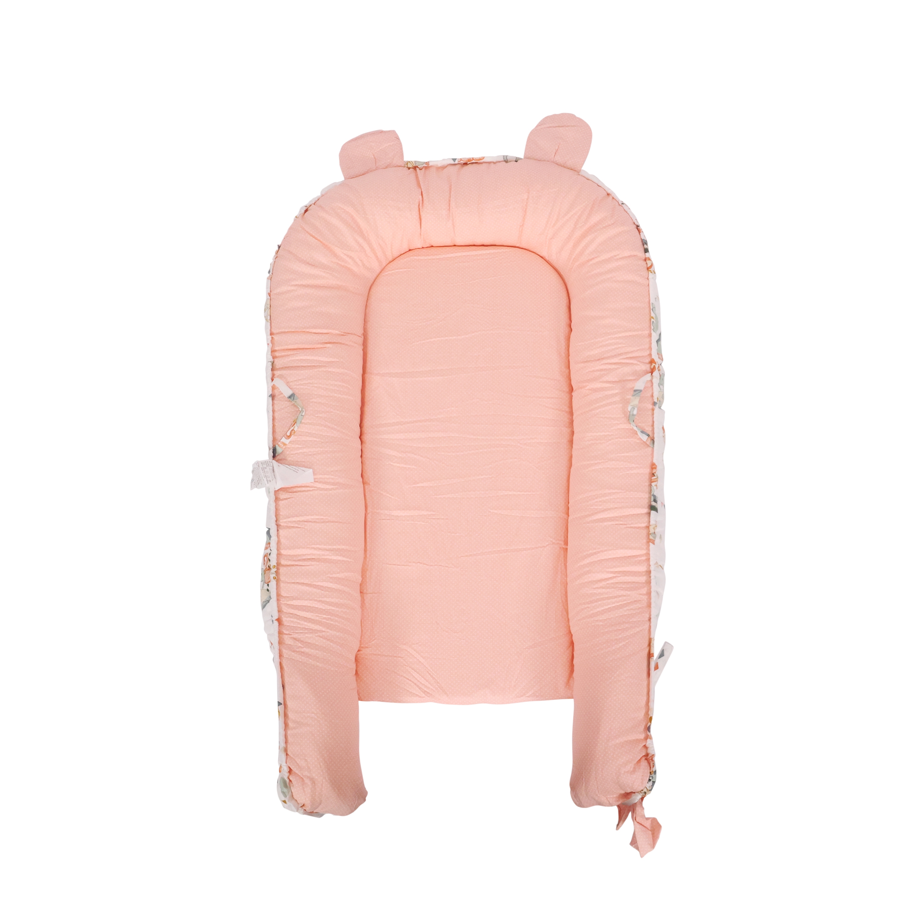Babynest 90 x 50 x 12 cm rosa