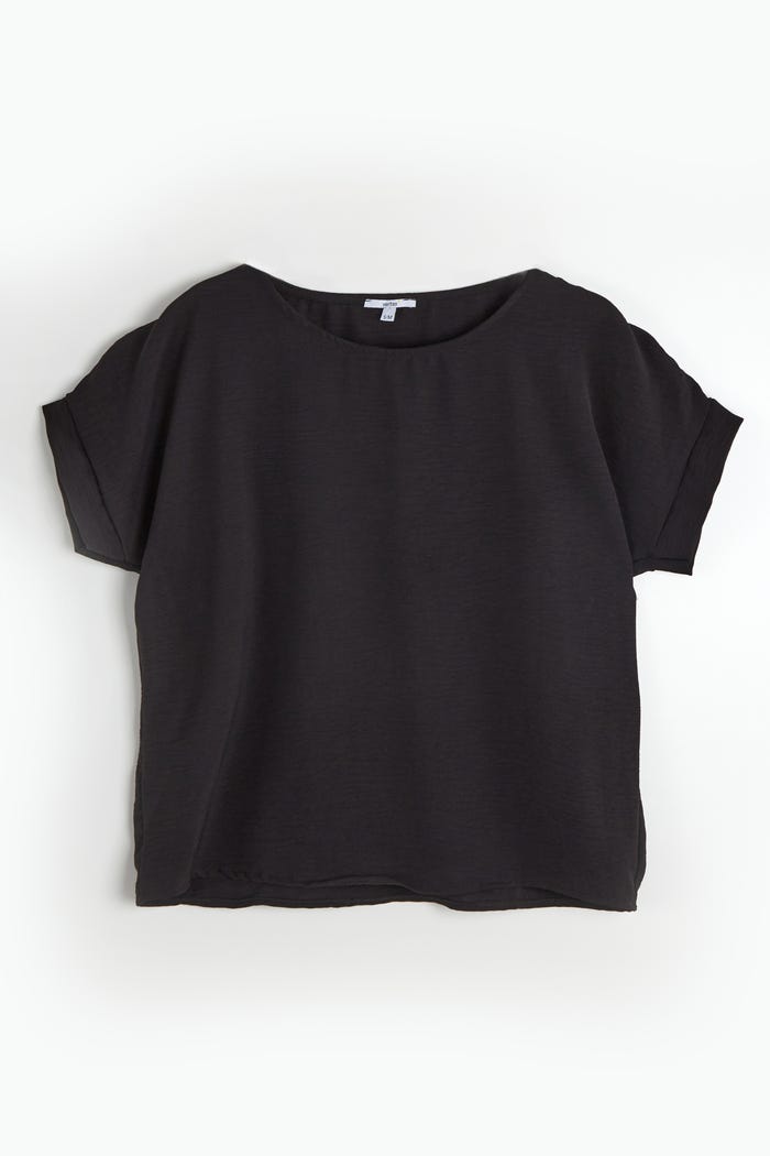 Veritas-T-shirt oversized effen
