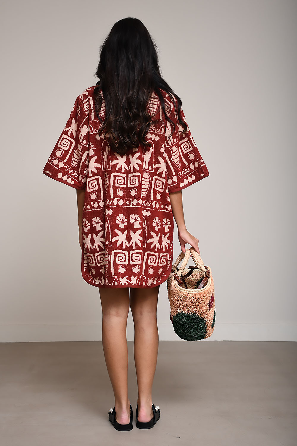 Maya mini cotton coverup
