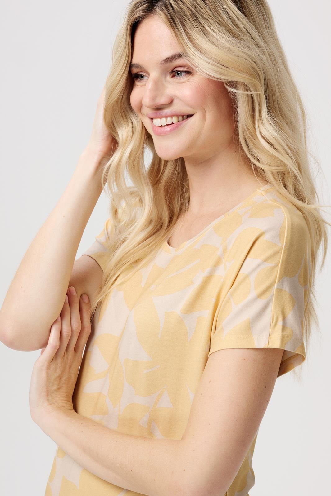 Noppies Maternity T-shirt Ilya - Light Yellow