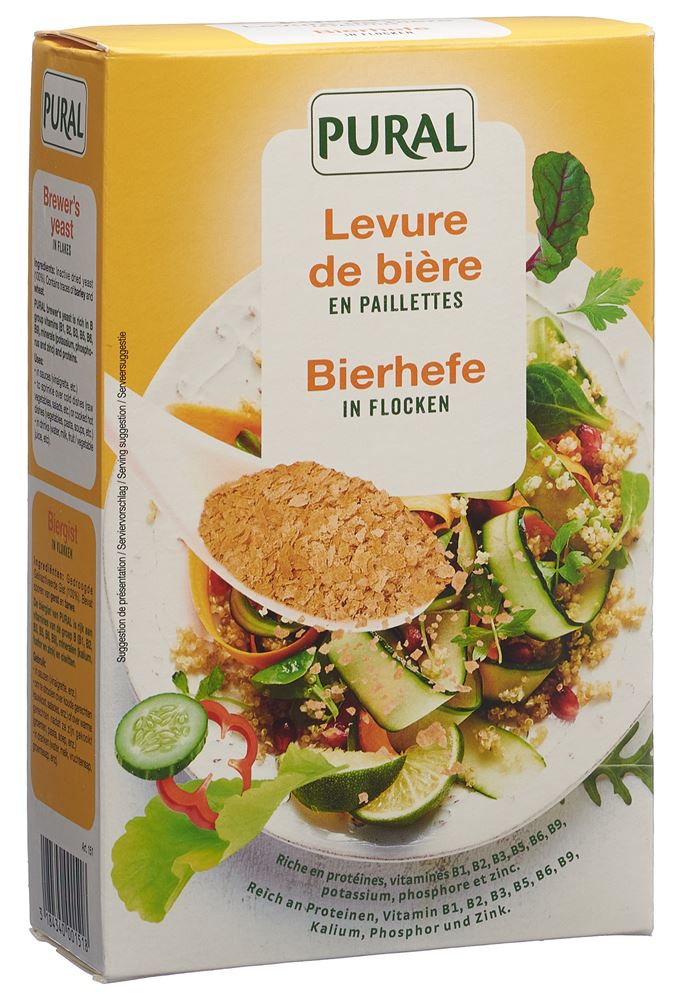 PURAL Bierhefeflocken 200 g